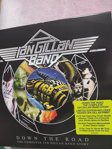 IAN GILLAN BAND『Down The Road (8CD)』 Amazon.co.jp: Down The Road: The Complete Ian Gillan Band Story